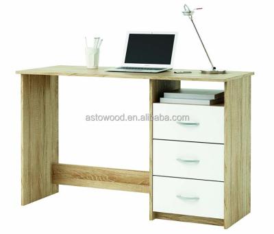 China (Other) Adjustable Modern Muti Function 3D Computer Desk With 3 Drawers For Home Use for sale