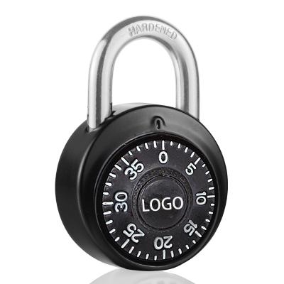 China Luggage Dial Code Combination Lock / Drawer GSH King Guard Black Stainless Steel With Master Key for sale