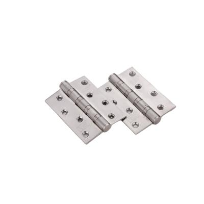 China 4 Inch Traditional Flat Hinge Stainless Steel Solid Wood Door Hinge Paint Free Door Bearing Hinge Cabinet for sale