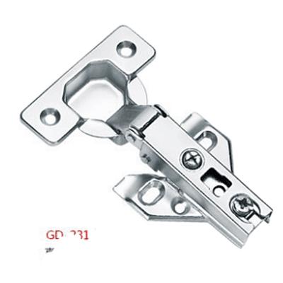 China Traditional Cabinet Hardware Furniture Hidden Two Way Hinge Hydraulic Hinge Damping Buffer Cabinet Wardrobe Door Spring Mute Hinge for sale