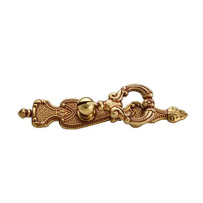 China Furniture Hardware Door Hardware Easy Installation Accessories Wardrobe Drawer Wardrobe Brass Cabinet Handle for sale