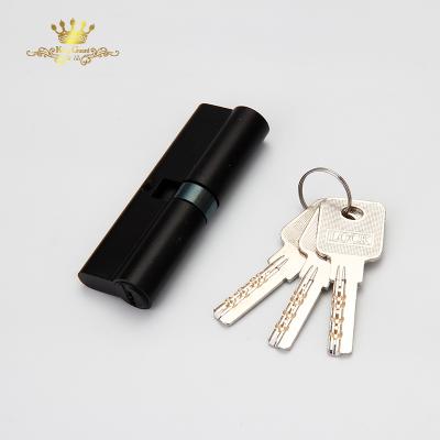 China Modern Single Double-open Computer Key Door Lock Solid Brass Cylinder for sale