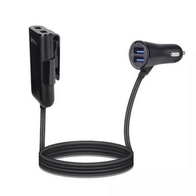 China QC 3.0 Car Charger 3.0 Fast Charging Adapter 8A QC3.0 Turbo 4 USB Car Mobile Phone Charger For iPhone Xiaomi for sale