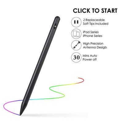 China New Hot Sale Stylus Pen +Magnet P3 Capacitive Active Stylus Pen Tablet Stylus Pen With More Smoothly For IOS Android Windows System for sale