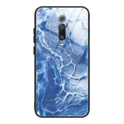 China Tempered Glass Cover Marble Case For XIAOMI Note 7 8 6 5 pro Luxury Marble Phone 9S 9 Case For Funda Note 8A 7 Xiaomi Redmi 8 8 6 5 pro Max Case Cover Silicone Soft TPU Back Shell 9S 9 for sale