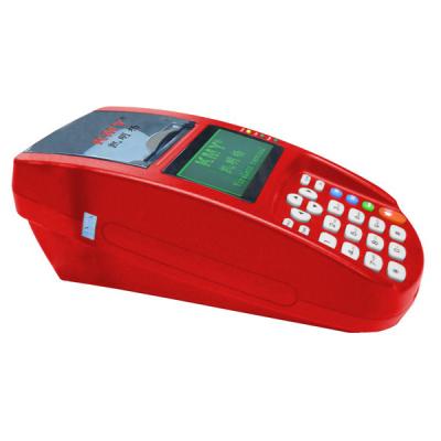 China Black Built In Li-ion Battery Food Order Machine With Thermal Printer for sale