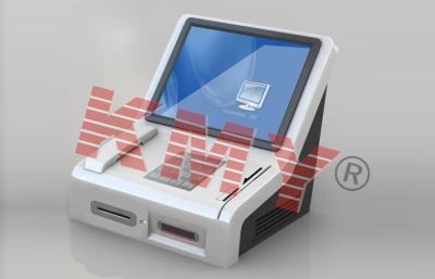 China Custom Mini Desk Top Interactive Information Kiosk With 22 Inch Touchscreen for sale