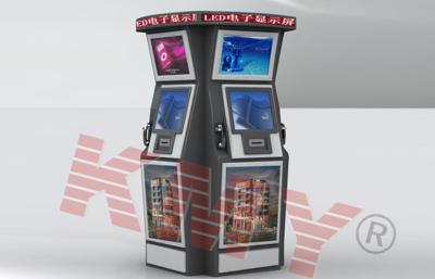 China Custom Wi-Fi Information Multi Touch Screen Card Dispenser Kiosk For Airport for sale