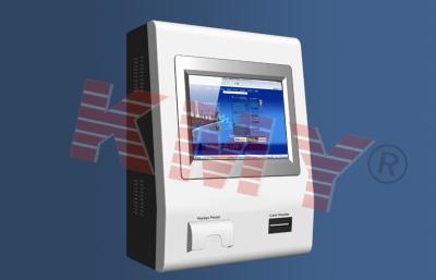 China Multimedia Capacitive Touch Wall Mounted Kiosk Information Checking for sale