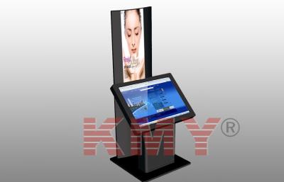 China Information Checking Digital Signage Kiosk With Dual Touch Screen for sale