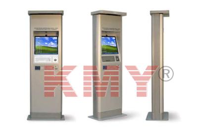 China 15'' Free Standing Outdoor Information Interactive Touch Kiosk with TFT LCD Touchscreen Monitor for sale