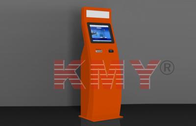 China Self Service Unattended Slim Bill Payment Kiosk For Mobile Phone Charging for sale