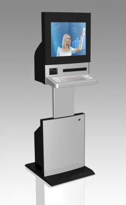 China Adjustable Self Service Interactive Information Kiosk For Ticketing for sale