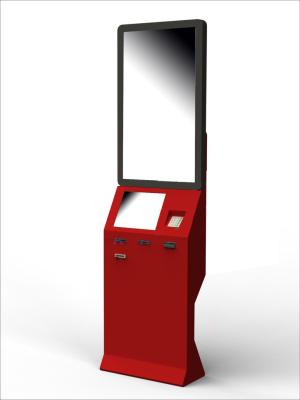 Κίνα Ticket/Card Vending Kiosk Dual Touch Screen With Extra Singage LCD Display προς πώληση