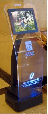 China Subway Touch Screen Interactive Information Kiosk With Clear Tempered Glass for sale