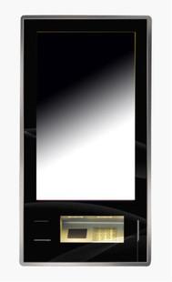 China Public Internet Payment Interactive Touch Screen Information Kiosk , Ultra Thin for sale