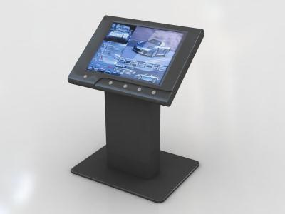 China Floor Standing Touch Screen Airport Card Dispenser Kiosk , Self Service Payment Terminal for sale