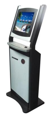 China Slim Card Dispenser Machine Self Service Kiosks With Receipt Printer for sale