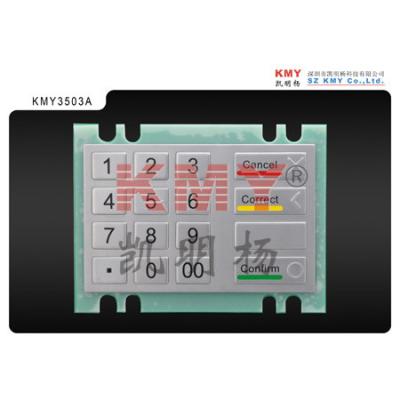 China ATM Machine Keypad Customized 16 Keys Encrypted PIN Pad IP65 Metal keypad With Function Keys for sale