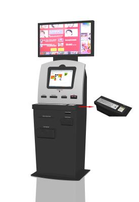 China Multimedia Free Standing touch screen kiosk with pc zu verkaufen