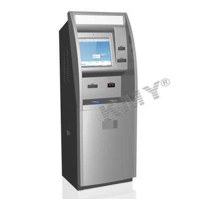 China Teller Self Service Bill Payment Kiosk Touch Screen Moistureproof for sale