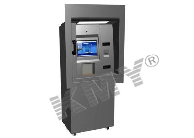 China Kundengebundener Touch Screen an der Wand befestigter Kiosk-Bill-Akzeptant-Thermal-Drucker zu verkaufen