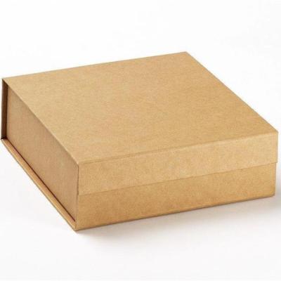 China Handmade Custom Cheap Clothing Kraft Paperboard Packaging Craft Ad Box for sale