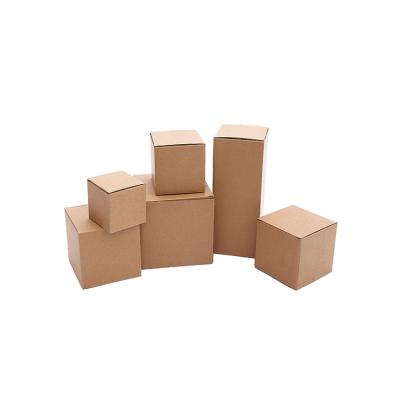 China Hot Selling Recyclable Recycled Cardboard Box Packing Printed Custom Card Boxes for sale