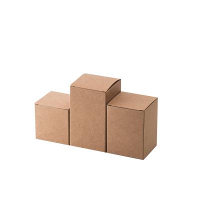 China Recyclable Wholesale Kraft Soap Boxes Candle Packaging Boxes Packaging Custom Boxes for sale