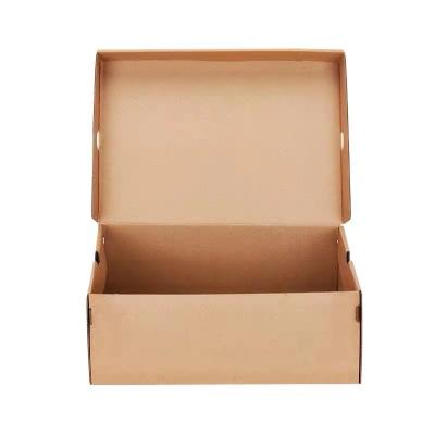 China Handmade Custom Shoe Box With Logo And Gift Paper Box Inserts Packaging Rigid Corrugated Box for sale