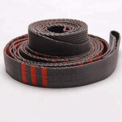 Cina High strength variable webbing flat polyester webbing longer python strap for outdoor sports sling stuff sack and hang tags in vendita