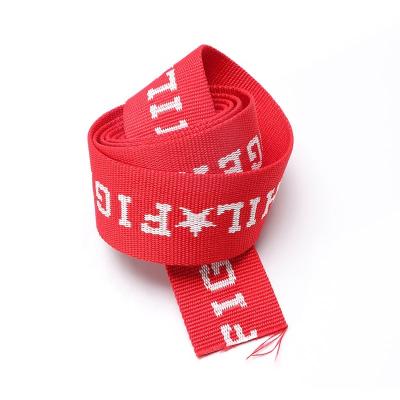 Cina High Quality Custom Polyester Jacquard Webbing custom embroidered Webbing in vendita