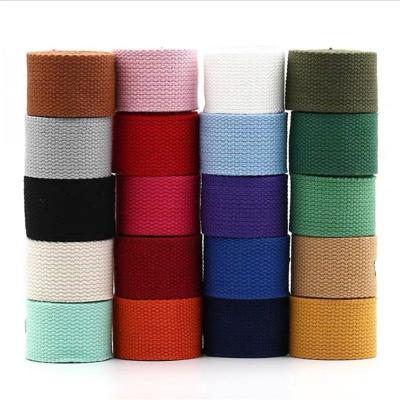 Cina Hot sale plastic coated nylon cotton webbing for handbag strap in vendita