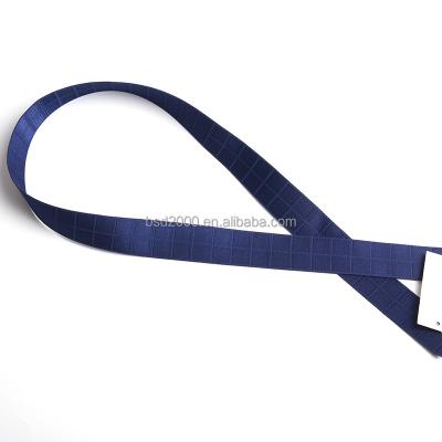 China High Quality Custom Printed Logo Polyester webbing strap Fashion Cotton Elastic Band Belt Webbing Te koop