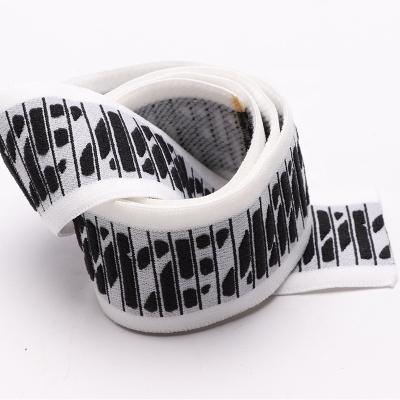 Κίνα Wholesale spandex ribbon with logo sofa elastic webbing for clothing customized elastic band underwear προς πώληση