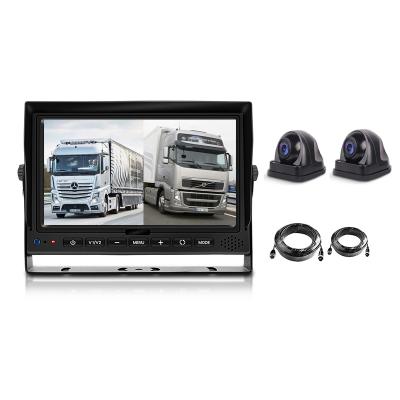 China Universal Vehicles Truck Camera System 7 Inch DVR Monitor Backup Loop Recording Mini Bus LED Camera for sale