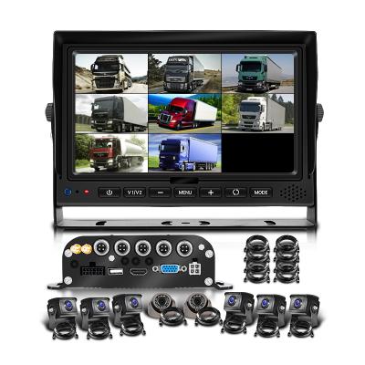 China Bus Truck Bus Truck Rear View Camera System Vehicles GPS Wifi 4G 3G 1080P 8CH Mobile DVR for sale