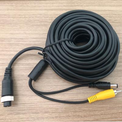 China Universal Vehicles Factory Price RCA AV Plug Extension Cable 3M 5M 10m 15M Aviation Extension Cable for sale