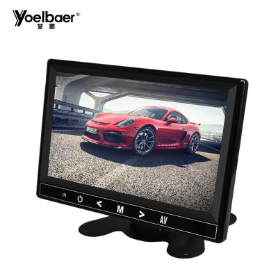 China 400:1 HD Monitor 16:9 LCD Monitor 7 Inch MP5 Player Mirror Car Monitor YB-700A-7 for sale