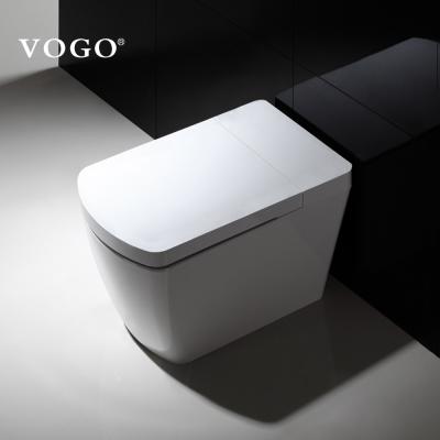 China Auto Operation Women Electric Automatic Flush Bidet Smart WC Toilet Cabinet for sale