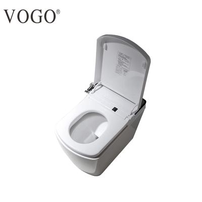 China Auto Operation Modern Ceramic Sanitary Automatic Siphon Led Wc Toilet Light for sale