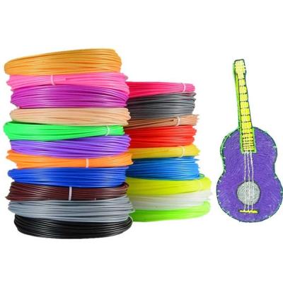 China 3D Pen Pla Filament For 3d Pen Print Plastic 20Colors 10m Diameter 1.75mm Plastic Filament For 3D Pen 3D Printer Pen for sale