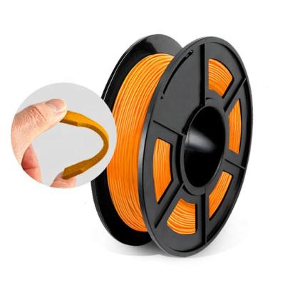 China Flexible FDM 3D Printer 1.75mm TPU Filament TPU 3D Filament For 3D Printer Dimension Accuracy +/-0.02mm 1kg With Spool for sale