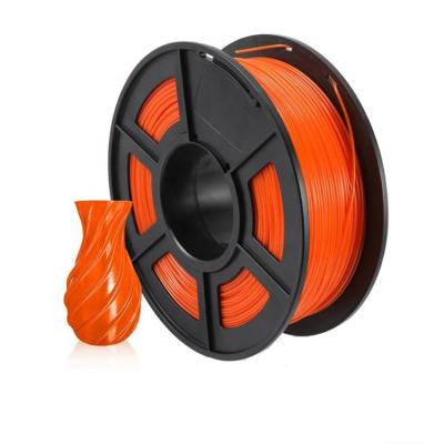 China FDM 3D Printer 1kg 1.75mm PETG Texture 3D Printer Filament With Colorful Spool Eco-friendly Material For DIY Artwork Printing for sale