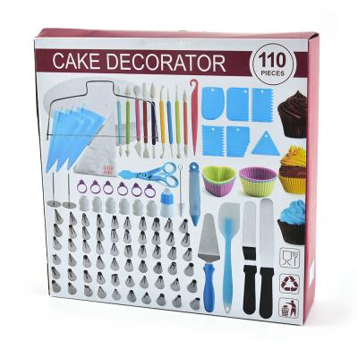 China Viable Piping Bag Pastry Cake Nozzles Set Decorating Cake Decorating Supplies Tool Kit for sale