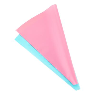 China Sustainable Baking and Decorating Tools Eva Bag Blue Pink Pastry Cake Piping Bag Reusable Plastic for sale