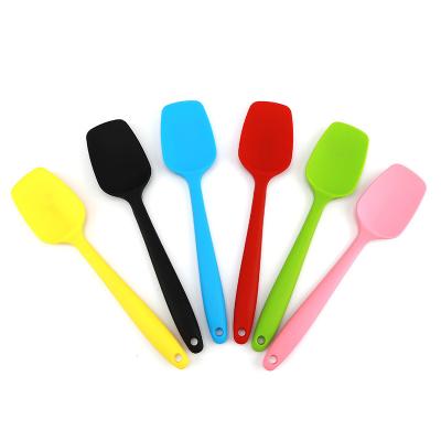 China Mini Silicone Spatula Set For Silicone Spatulas Kitchen Tools Sustainable Baking Heat Resistant Cake for sale