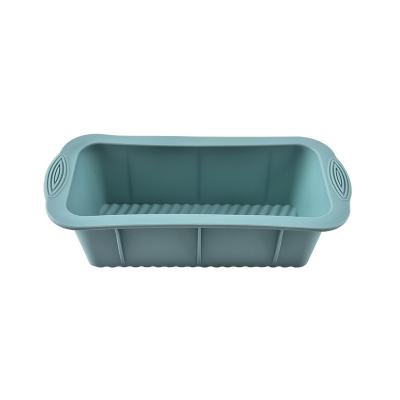 China Disposable Cake Pan Nonstick Baking Bread Loaf Pan For High Temperature Style Bakery Silicone for sale