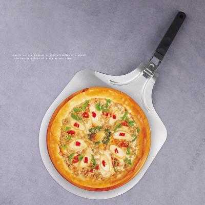 China Sustainable Cake Tool Baking Stick Non Rotating Stainless Steel Pizza Folding Skin for sale