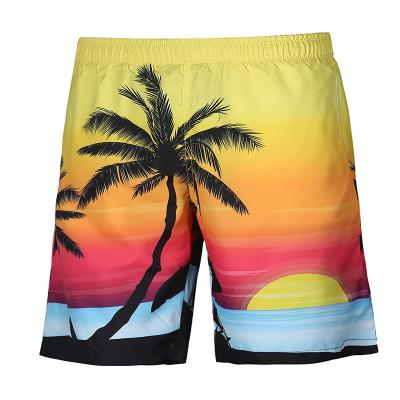 China New Breathable Hot Cheap Price Amazon FBA M2034 Printed Mens Swimwear Beach Shorts for sale